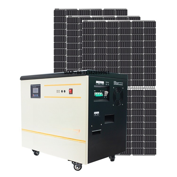Renewable Energy Us - ระบบพลังงานแสงอาทิตย์แบบออฟกริด 3 กิโลวัตต์ ผลิตภัณฑ์พลังงานแสงอาทิตย์อื่นๆ ระบบพลังงานทดแทน อินเวอร์เตอร์ไฟฟ้าสำรอง