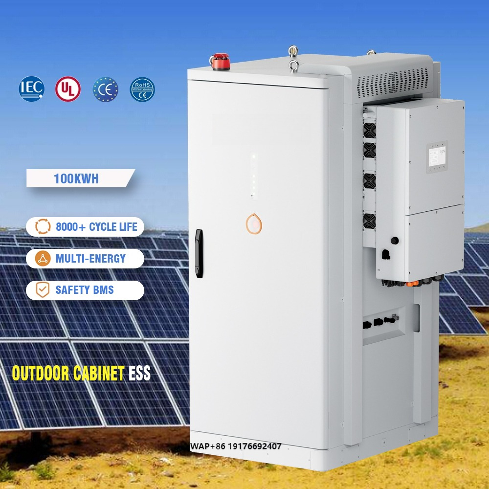 Renewable Energy Bess - ระบบกักเก็บพลังงานทดแทนสำหรับอุตสาหกรรมและพาณิชย์ 200 กิโลวัตต์ชั่วโมง 105 กิโลวัตต์ชั่วโมง 100
