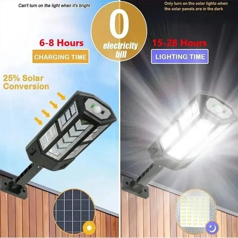 โคมไฟพลังงานแสงอาทิตย์รุ่นใหม่ - Solar Street Light Led บทวิจารณ์และราคา