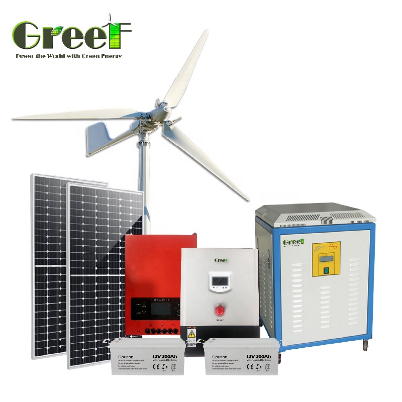 ชุดแผงโซลาร์เซลล์และพลังงานลมค - Wind Solar Hybrid Kit บทวิจารณ์และราคา