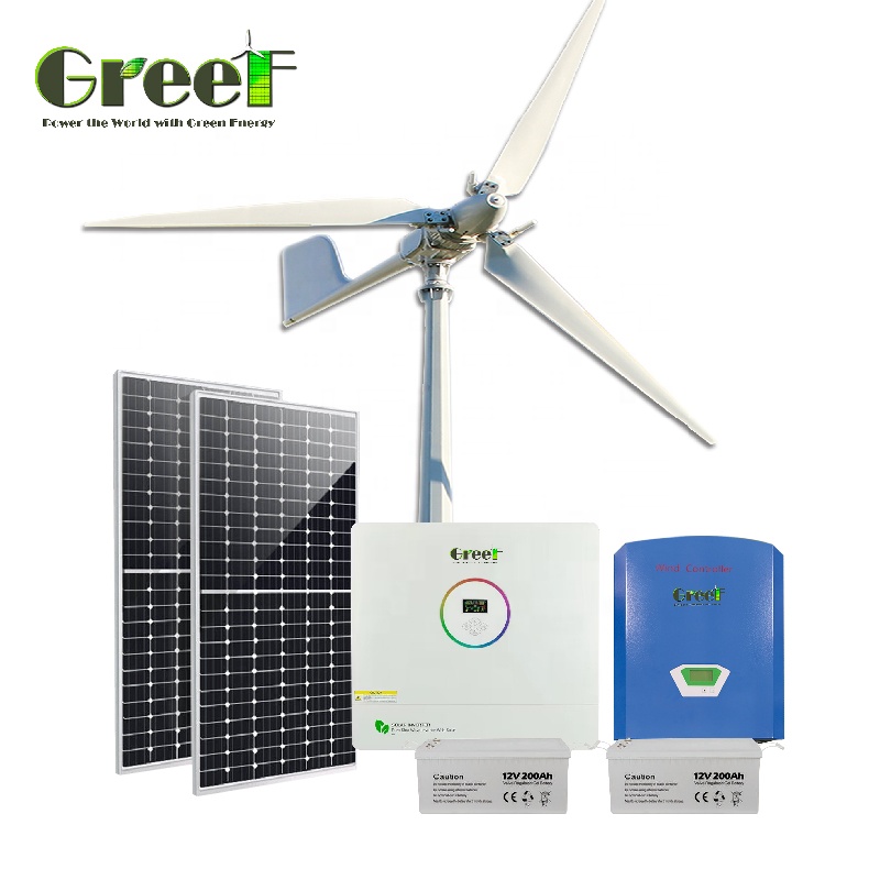ชุดแผงโซลาร์เซลล์และพลังงานลมค - Wind Solar Hybrid Kit บทวิจารณ์และราคา