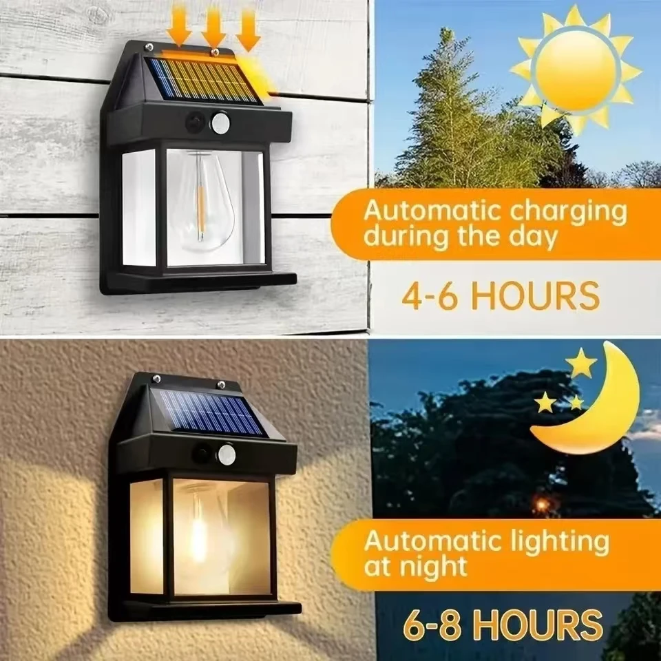 ไฟติดผนังโซลาร์เซลล์แบบทังสเตน - Solar Street Light Led บทวิจารณ์และราคา