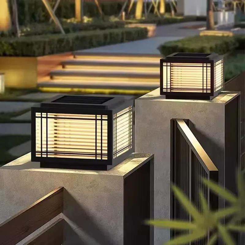 โคมไฟประตูกลางแจ้งสีขาวสว่าง โ - Solar Street Light Led บทวิจารณ์และราคา