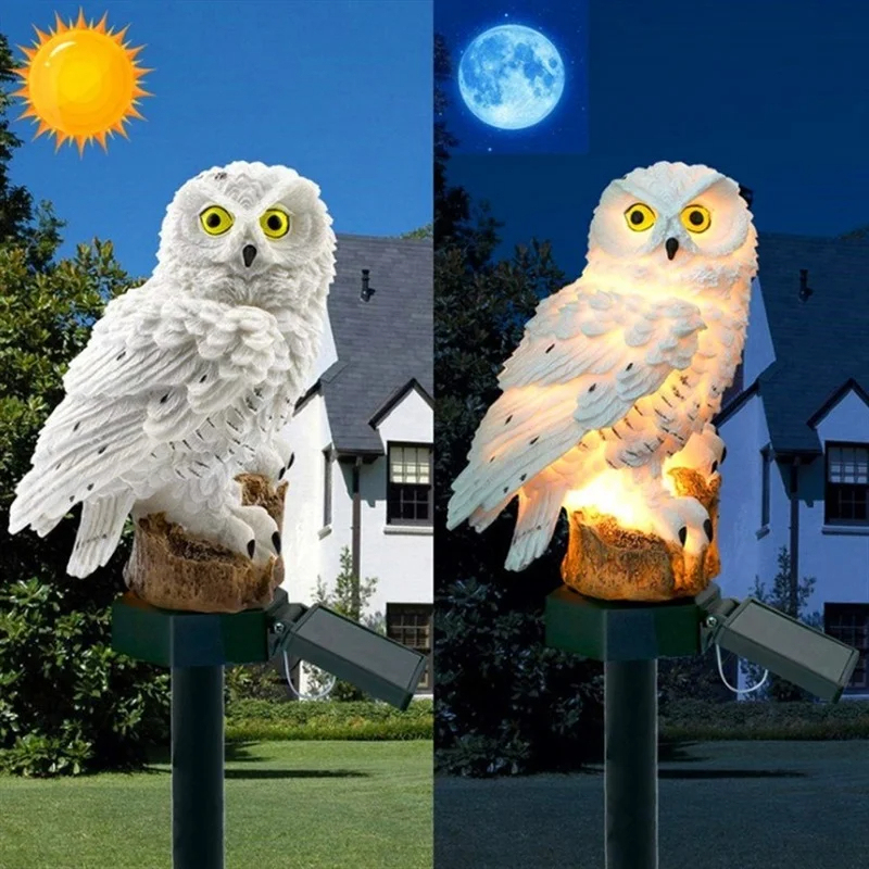 ไฟสวนรูปนกฮูกพลังงานแสงอาทิตย์ - Solar Street Light Led บทวิจารณ์และราคา