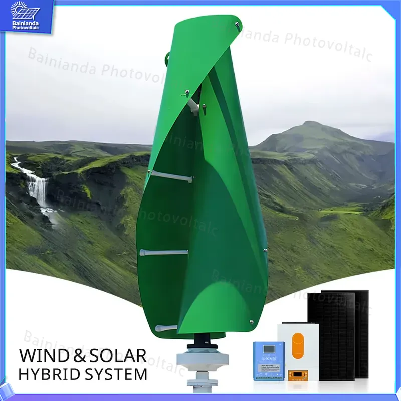 ระบบกังหันลมพลังงานแสงอาทิตย์แ - Wind Solar Hybrid Kit บทวิจารณ์และราคา