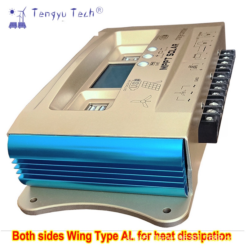ตัวควบคุมการชาร์จไฮบริดพลังงาน - Wind Solar Hybrid Kit บทวิจารณ์และราคา